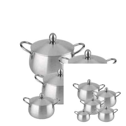 Stainless steel 10pieces cookware set image 1
