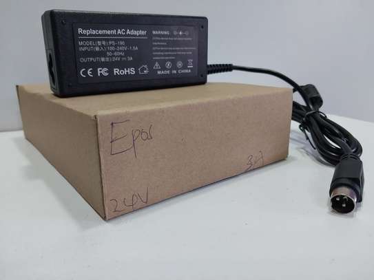 Power Charger for Thermal Printer -3 Pin / 24V – 3A image 2