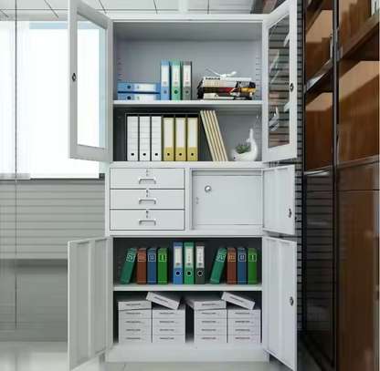 Office Cabinet: 2 Door Cabinet With Safe image 2