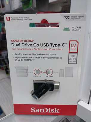 SanDisk Ultra Dual Drive Go USB Type-C 128GB Flash Drive image 1