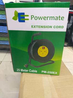 Powermate Extension Cable Reel – 1.5 Sqmm 25 Mtrs – 3 Outlet image 1