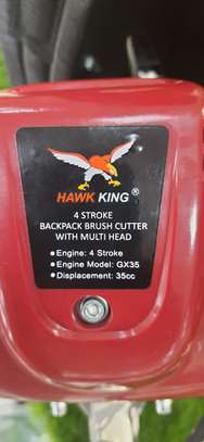 Hawking Brush cutter 4 stroke back pack with eight blades image 2