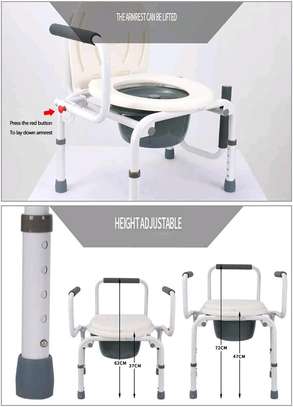 Foldable Commode Chair Kenya image 3