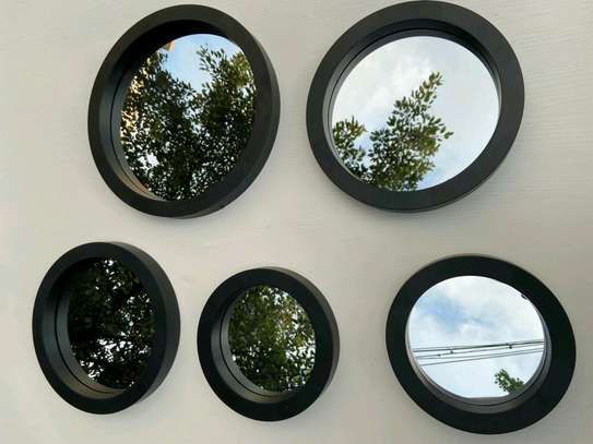 *5 in 1 decor mirrors available in gold, black only image 2