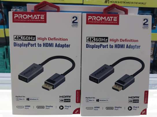 Promate at 60hz Displayport to HDMI Adapter image 1