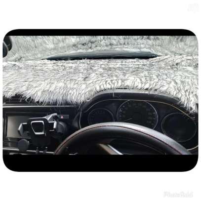 Durable Universal Fur Dashboard Cover-small image 2