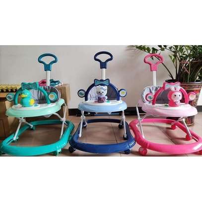 Easy Baby Walker With Music, Toys And Push Handle image 2