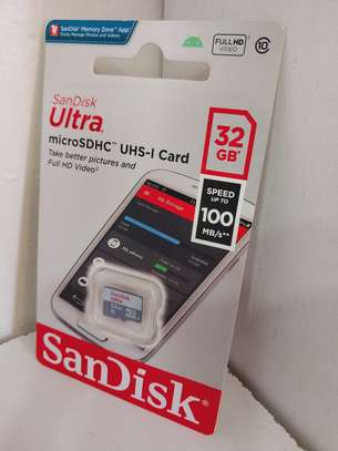 Sandisk Ultra 32GB 100MB/S UHS-I Class 10 Microsdhc Card image 1