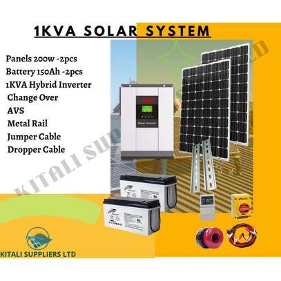 Solarmax 1KVA Solar Back Up System With Hybrid Inverter image 1