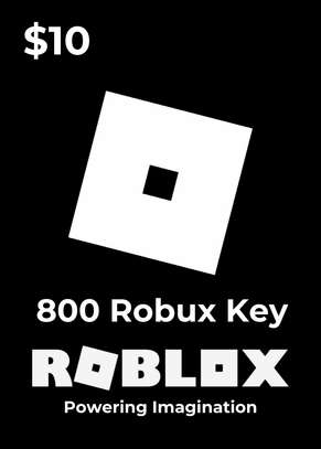 Roblox 10 USD Gift Card - 800 Robux Global Key image 1