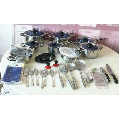 Hot Chef Cookware Set 39pcs- Stainless Steel,heavy image 2