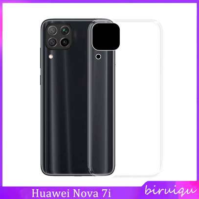 Clear TPU Soft Transparent case for Huawei Nova 7i image 1