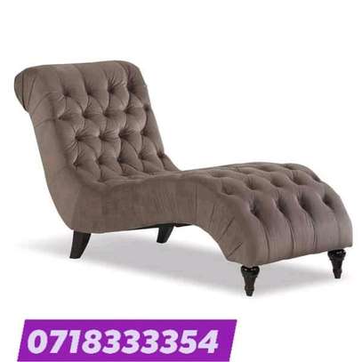 STYLISH FUNCTIONAL CHAISE LOUNGE CHAIR image 1