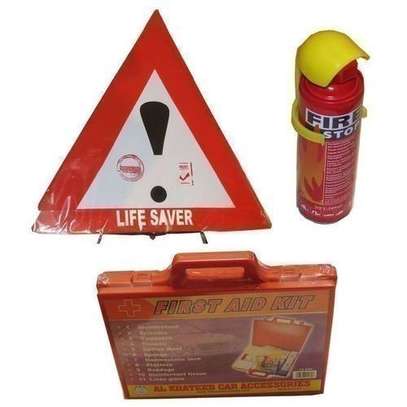 Life Saver, Fire Extingusher + First Aid Kit - Multicoloured image 1