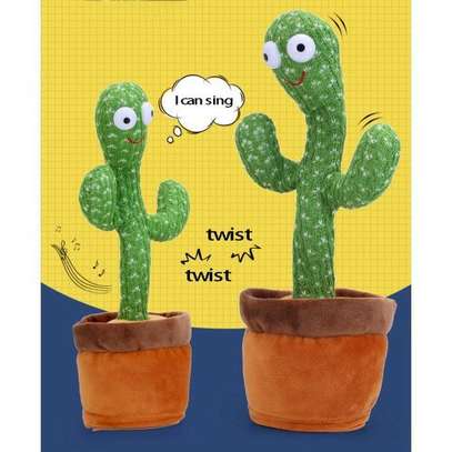 Dancing Cactus Toy Talking Green image 2