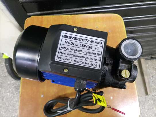 O.5 HP ,24v DC booster pump image 1