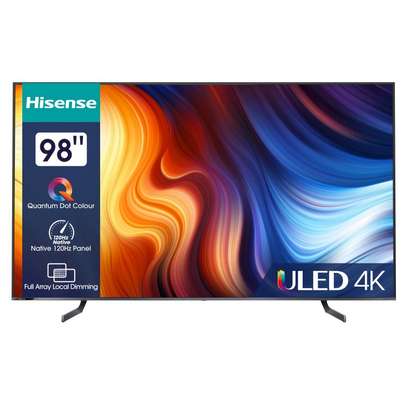 Hisense 98-Inch 4K UHD ULED Smart TV 98U7HQ Black image 1