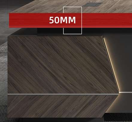 Office Desk: L-Designed 2400mm CEO Desk image 4