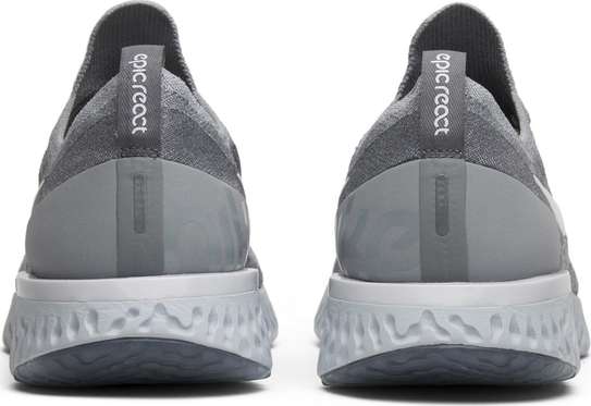 The Nike Epic React Flyknit Grey image 2