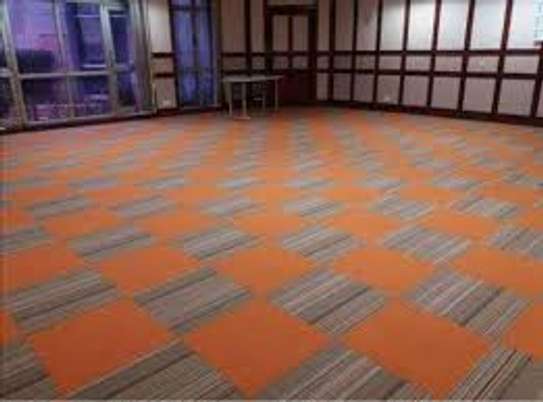 fitted carpet tiles in stock image 7