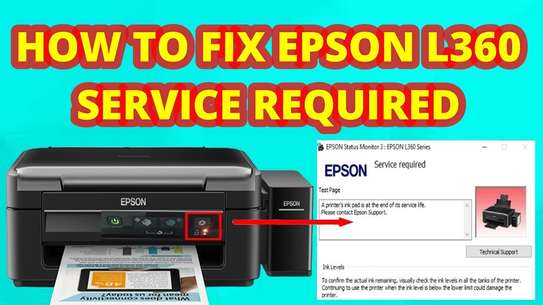 Epson Service Required Solution image 2