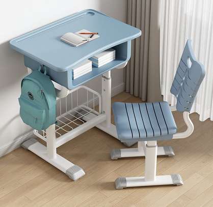 Office Combo : Modern Ergonomic Kid’s Desk and Chair Set image 4
