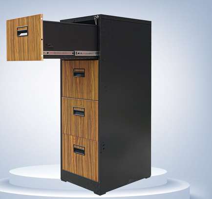 Office Cabinet: Heavy Duty Steel 4-Layer Cabinet image 2