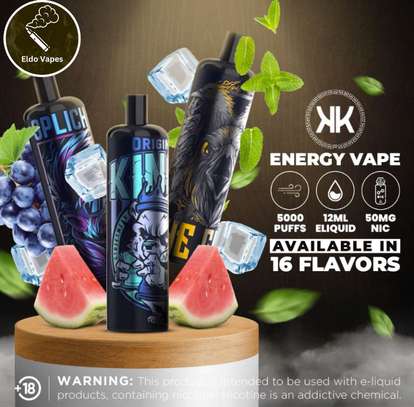 ECK KK Energy 5000 Puffs Rechargeable Vapes image 2