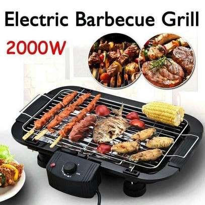 Electric Barbecue Grill Adjustable Temperature image 1