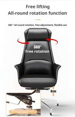 Office Chair: High Back Reclining Office Executive Chair image 2
