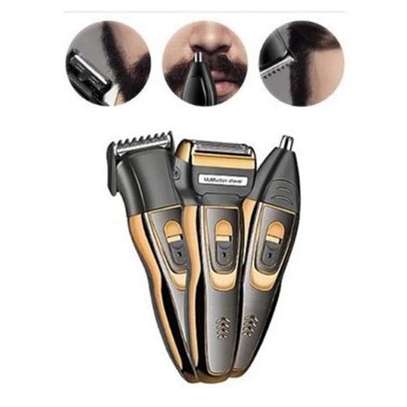 Geemy 3 In 1 Rechargeable Electric Shaving Machine/Shaver image 3
