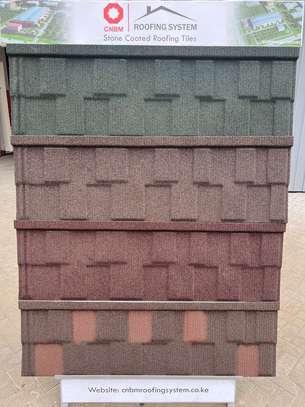 Stone Coated Roofing tiles- CNBM Shingle Coffee Brown image 3