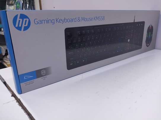 HP Gaming Keyboard and Mouse Kit KM55 Hp Wired Gaming Keybo image 1