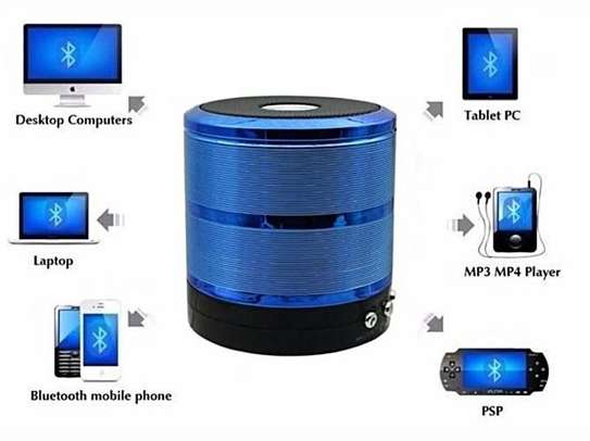 WS-887 Mini Bluetooth Speaker with Aux USB Support image 1
