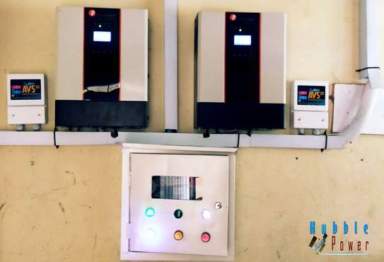 Final Day St. Hannah’s Schools completed | 10kVA system image 6
