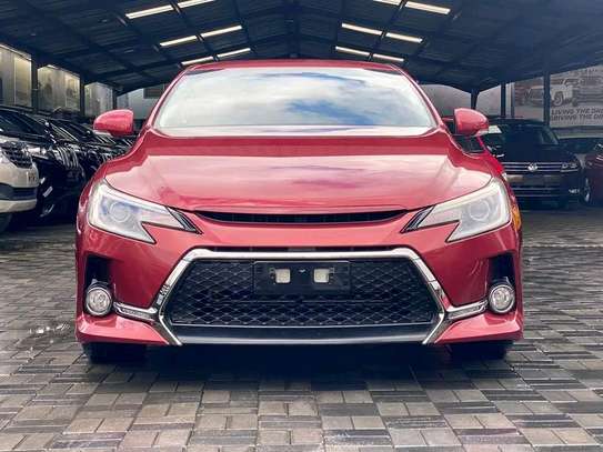 Toyota Mark X Qs 2016 red image 1