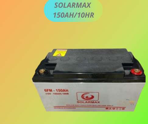 Solarmax 150ah Solar Gel Battery image 1