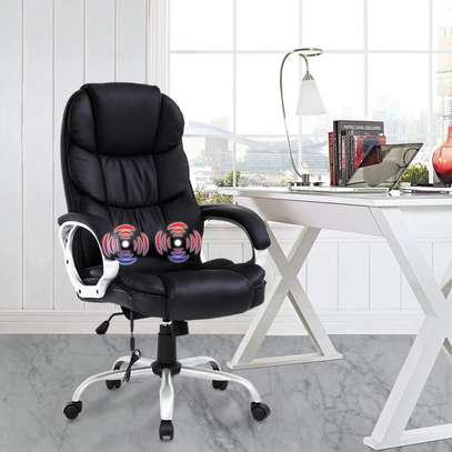 Office Seat: Chair With High Density Sponge Seat and Back image 6