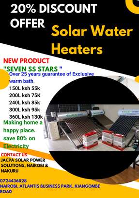 Solar water heaters image 1