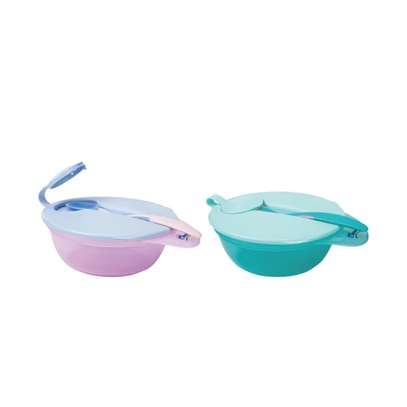 Baby Feeding Set Of Weaning Bowl With Heat Sensing Spoon image 3