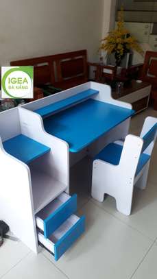 Super quality wooden kids studydesk with a chair image 4