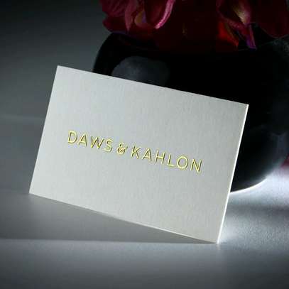 EMBOSSING AND ENGRAVING BUSINESS CARDS image 9
