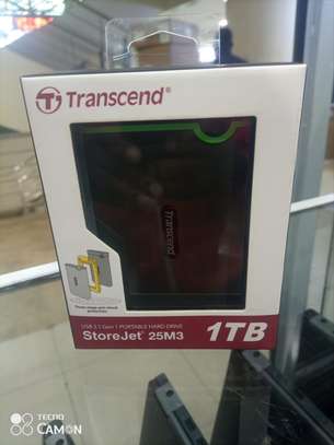 Transcend 1 TB External Harddisk - Green image 1