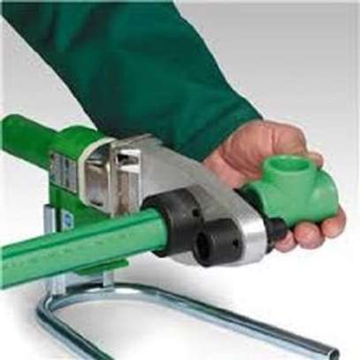 Electric PPR / PE Pipe Welding Machine + FREE PIPE CUTTER (yellow and green) image 1