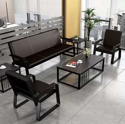 5-Seater Office Reception Sofa image 1