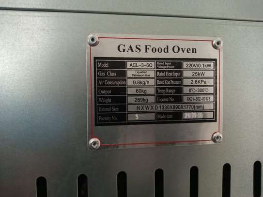 Three Deck Gas baking Oven image 5