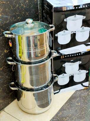 Big Capacity Edenberg Stainless Cookware image 1