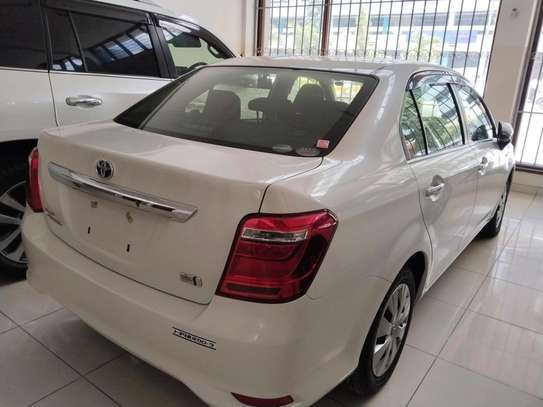 Toyota Axio hybrid white colour on sale image 1