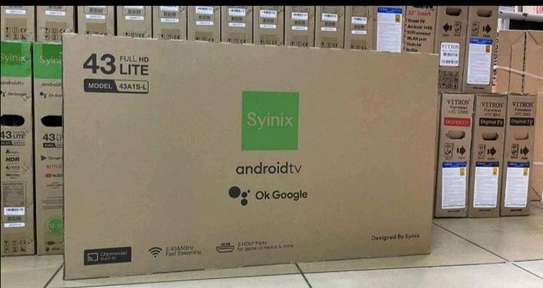 43 Syinix smart Android Frameless +Free TV Guard image 1