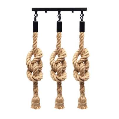 3 in 1 Rope pendant light image 2